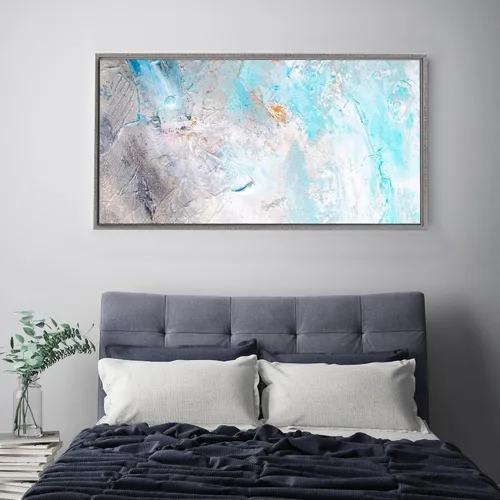 Vista 3 de PIXY CANVAS Paquete económico de lienzo estirado de 8 x 10 pulgadas de profundidad y marco flotante para tus pinturas, artes de pared, decoración