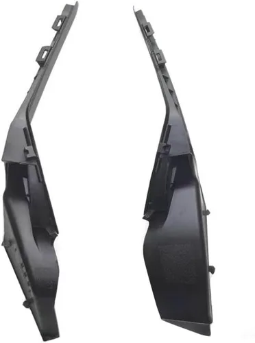 Vista 3 de 2 piezas de cubierta de extensión de carcasa lateral para parabrisas delantero para Toyota RAV4 2020 2021 2022