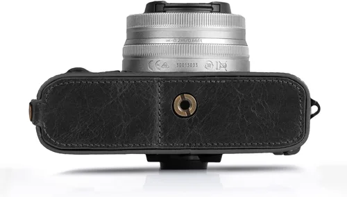 Vista 7 de MegaGear MG2016 Ever Ready - Funda de piel auténtica para cámara compatible con Nikon Z fc (negro)