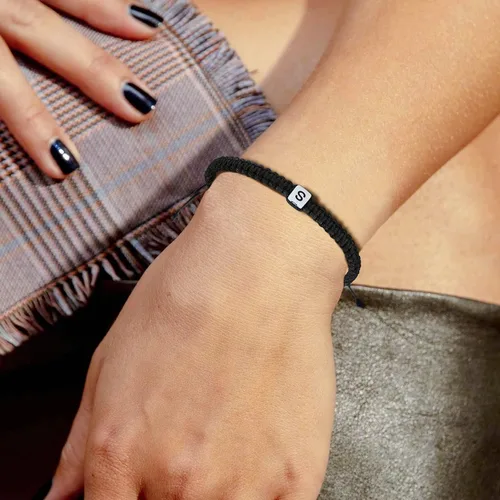 Vista 8 de Pulseras hechas a mano, pulseras para mujeres y hombres, pulsera ajustable con inicial, regalos de joyería para mamá, esposa, novia, ella, amigos