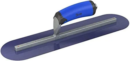 Vista 7 de Bon 66-175 - Paleta de acero con acabado urbano, cuadrada, acero azul, 12 x 3 pulgadas, madera Manija de madera