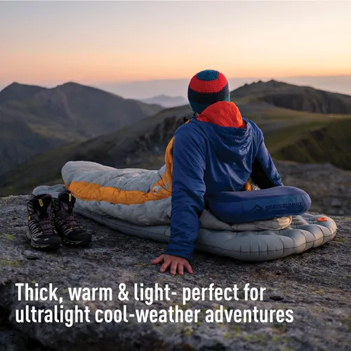 Vista 3 de Sea to Summit Ether Light XT - Colchoneta para dormir extra gruesa aislada, cónica, pequeña (66 x 21.5 x 4 pulgadas)