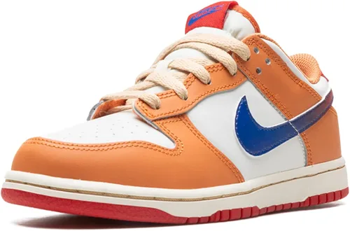 Vista 4 de Nike Preescolar Dunk Low PS DH9756 101 Curry caliente - Talla 3Y NaranjaAzul AnaranjadoAzul 3 niño