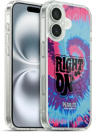 Vista 69 de Head Case Designs Funda de gel suave con licencia oficial de Peanuts Freak Flag Fly Woodstock 50th compatible con Apple iPhone 7 Plus/iPhone 8 Plus