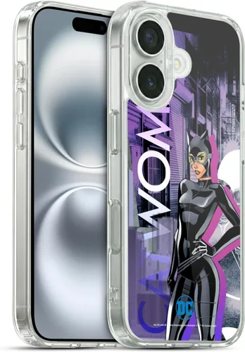 Vista 9 de Head Case Designs DC - Funda de gel con licencia oficial de DC para mujer [protección de grado militar] compatible con Apple iPhone 16 y compatible