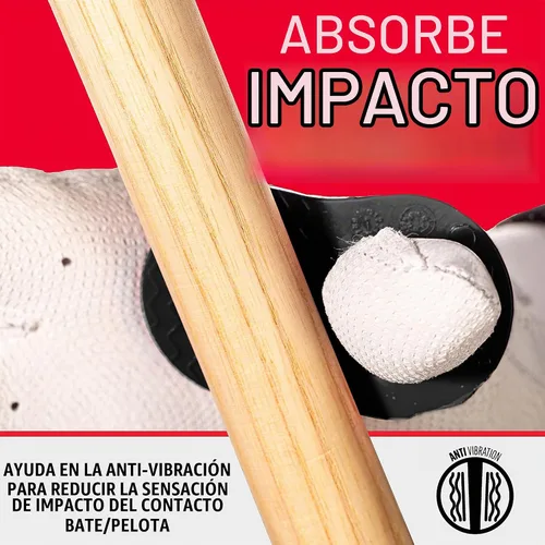 Vista 3 de Franklin Sports Entrenador de swing de bate de béisbol - Entrenador de agarre Gator Grip