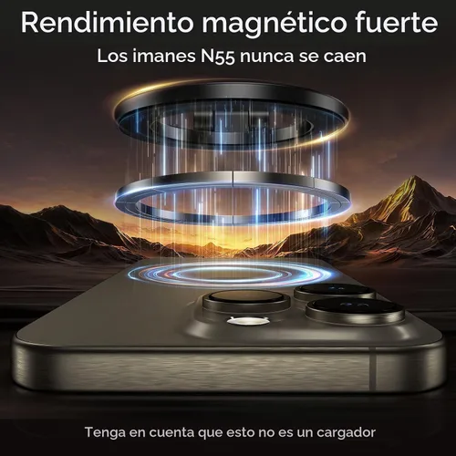 Vista 6 de SYNCWIRE Compatible con soporte magnético para teléfono MagSafe para Dash y Fibra de carbono