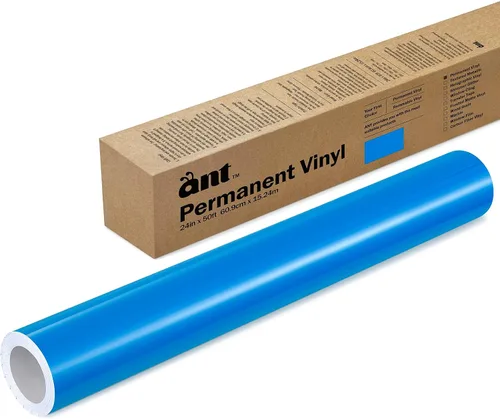Vista 35 de ANT Melocotón, rollo de vinilo permanente de 24" x 4,5 m, rollo de vinilo adhesivo, para proyecto DIY, calcomanía, pegatina, compatible con Cricut