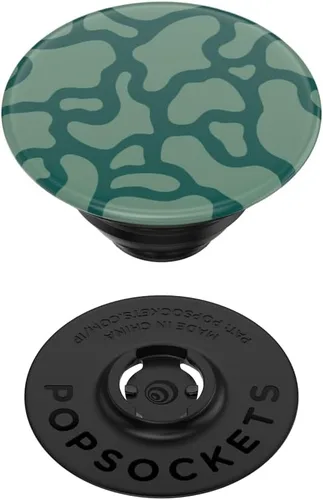 Vista 4 de Agarre para teléfono PopSockets con patas de apoyo extensibles, PopSockets para teléfono, PopGrip, Into The Woods - Camo Flow Sujeción segura