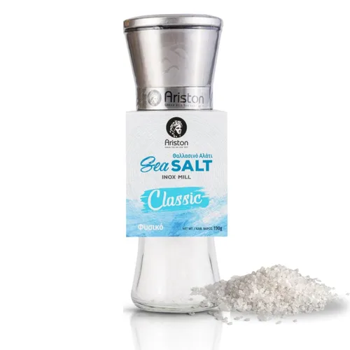 Vista 8 de Ariston Auténtica sal de roca gruesa del Himalaya 6.70 oz