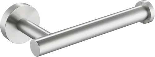 Vista 14 de Portarrollos para papel higiénico, APLusee colgador de acero inoxidable de medio abierto redondo, almacenamiento de pared para baño o cocina