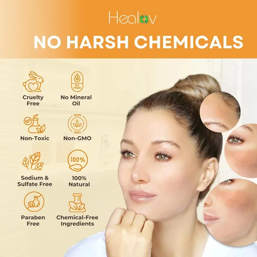 Vista 4 de Jabón de ácido kójico – Jabón facial y corporal de papaya kójica que ilumina la piel para hiperpigmentación – El jabón de manchas oscuras reduce
