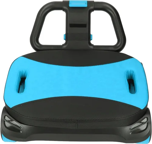 Vista 5 de Rueda de rodillo abdominal compacta, ruedas dobles con soporte para el codo y 2 rodilleras, equipo de entrenamiento de cuerpo completo para el hogar