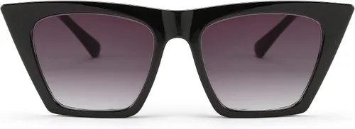 Vista 2 de FEISEDY Gafas de sol de lectura para mujer, gafas de sol con lector de ojo de gato de moda para hombres B4120