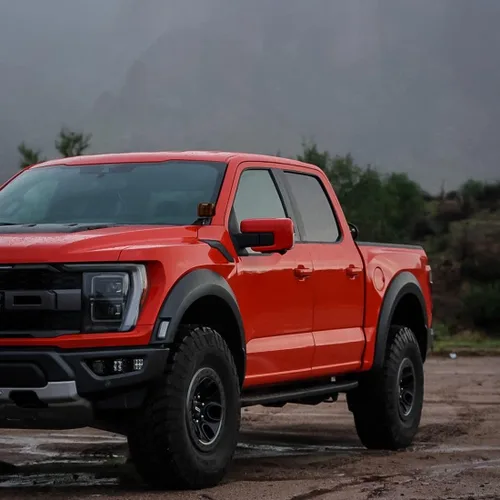 Vista 5 de RIGID 46737 Kit de montaje de luz LED para pilar A, se adapta al Ford 150 / Raptor 2021+, el kit incluye luces pro spot D-SS con cubiertas ámbar