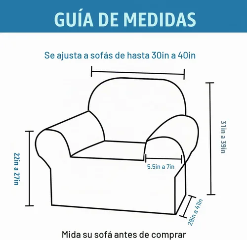 Vista 2 de H.VERSAILTEX - Fundas de silla de 1 pieza, fundas elásticas para sofá lavables, antideslizantes, suaves, para mascotas, fundas para sofá de mejora