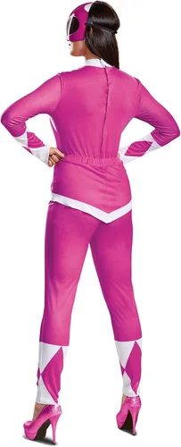 Vista 2 de Disguise Disfraz de Ranger rosa para mujer