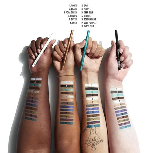 Vista 6 de Lápiz de ojos NYX mecánico., Verde Aqua