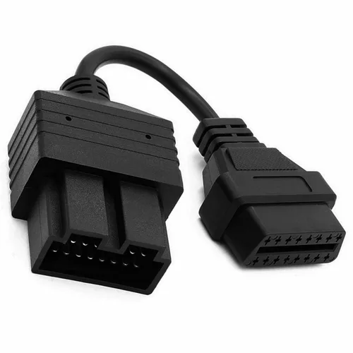 Vista 11 de cable de escaneo de diagnóstico OBD2 de 16 pines a 38 pines compatible con camiones Iveco