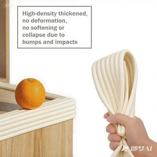 Vista 4 de Protectores de espuma compatibles con anclaje de pared para muebles, protectores de espuma para paredes, protectores de esquina con funciones