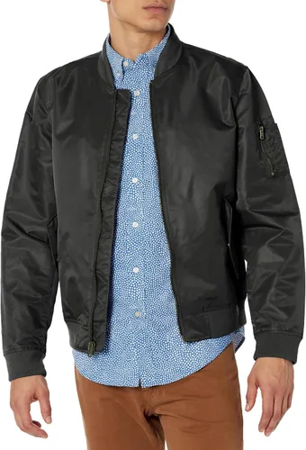 Vista 33 de Levi's MA-1 Flight chamarra satinada sin relleno para hombre