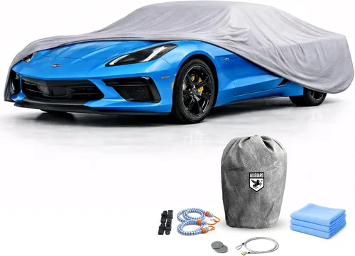 Vista 21 de Chevrolet Corvette - Funda de coche para C1 (1953-1957), resistente a los arañazos, cubierta de automóvil para interiores, material ultra suave