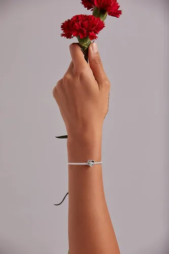 Vista 84 de Abalorios de plata de ley para pulseras, collares, familia para siempre, circonita cúbica, regalo de joyería para mujeres