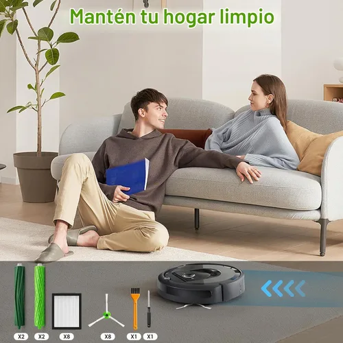 Vista 7 de 22 piezas de repuesto para aspiradora iRobot Roomba i7 i7+ i2 i3 i3+ i4 i4+ i6 i6+ i8 i8+ J7 J7+ J9 E5 E6 E7 serie I, E y J Series I, E y J, 8