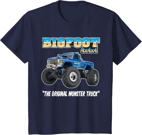 Vista 87 de Camiseta Monster Truck Gris asfalto