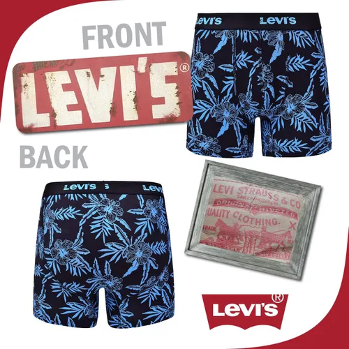 Vista 2 de Levi's - Calzoncillos tipo bóxer para hombre, transpirables, elásticos, 4