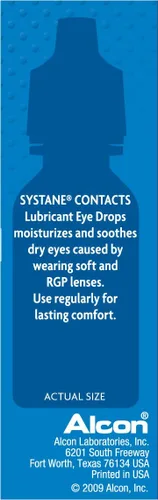 Vista 5 de Systane Gotas calmantes de contactos, 0.405 onzas, 12 mL