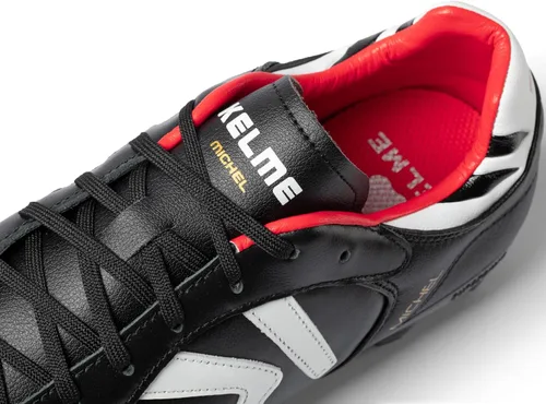 Vista 4 de KELME Soccer Cleats Men Pro Calfskin Leather Soccer Shoes Outdoor Firm Multi Ground Football Sneaker Unisex Adult