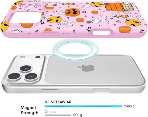 Vista 414 de VELVET CAVIAR Funda para iPhone 15, compatible con MagSafe, probada contra caídas de 10 pies, fundas protectoras de diseño, leopardo color rosa