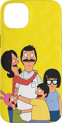 Vista 15 de Funda para iPhone 12 Pro Max Bob Burgers Bob Linda Gene Tina Louise Family Hug