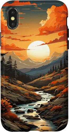 Vista 5 de Great Smoky Mountains - Mountain Scene Mountain Theme Nature Case for iPhone 17