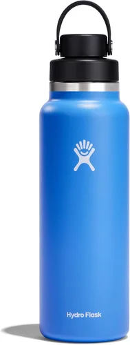 Vista 17 de Hydro Flask Botella de agua – Acero inoxidable aislado – Tapa de boca ancha para chug, antiderrames, a prueba de fugas en rocío de 40 onzas Dew