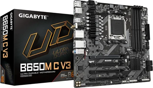 Vista 12 de GIGABYTE B650 UD AC (rev 1.0) Placa base AMD AM5 ATX, compatible con Ryzen serie 9000/8000/7000, DDR5, fase de potencia 6+2+2, PCIe 5.0 M.2, USB-C