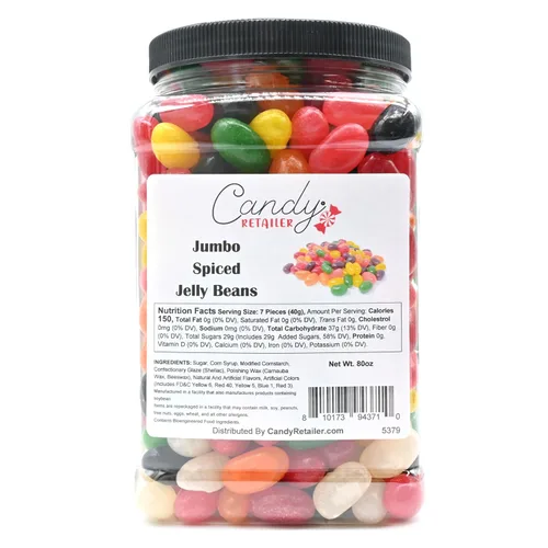 Vista 7 de Candy Retailer Jalea Jumbo 1 Lb Sabores surtidos