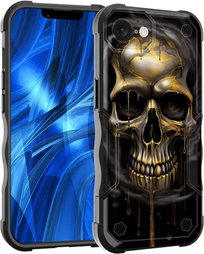 Vista 148 de Funda para iPhone Air, [doble capa] [protección contra caídas de grado militar de 10 pies] Funda resistente a prueba de golpes para iPhone Air