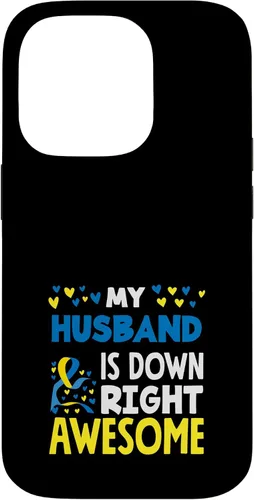Vista 17 de My Husband is Down Right Awesome Down Syndrome Awareness Case for iPhone 17