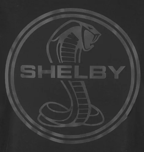 Vista 2 de Shelby Vinyl Circle Super Snake - Camiseta negra Producto oficial Shelby 100% algodón