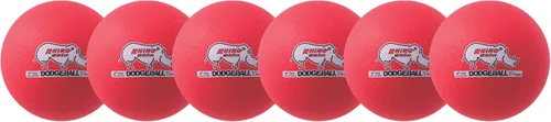 Vista 15 de Champion Sports® Rhino Skin® Juego de pelotas de eva de bajo rebote y unidades individuales para patio de juegos, educación física, patio trasero