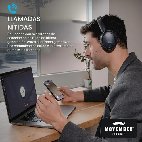 Vista 6 de JLab JBuds Lux ANC, auriculares para colocar sobre la oreja, cancelación activa de ruido, Bluetooth, grafito (paquete de 2)
