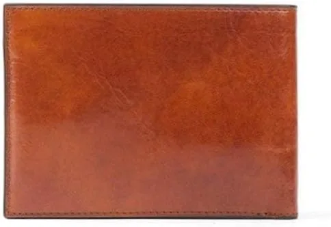 Vista 7 de Bosca Cartera de crédito de cuero antiguo para hombre con contraseña de identificación (ámbar), Ámbar