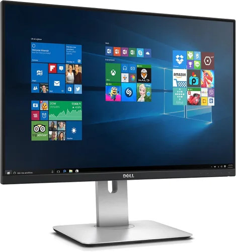 Vista 10 de Computadora Dell ultrafina U2415 24.0 pulgadas, monitor de visualización LED., Negro 24